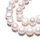 Нити из натурального культивированного пресноводного жемчуга PEAR-N027-06B-4