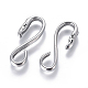 304 Stainless Steel S Hook Clasps STAS-F227-14-P-2