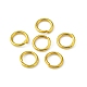 鉄オープン丸カン  丸いリング  ゴールドカラー  21ゲージ  5x0.7mm  内径：3.6mm IFIN-YW0001-41G-3