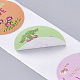 Floral Handmade with Love Stickers DIY-J002-F18-4