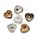Perles de pierres précieuses naturelles / synthétiques mélangées G-P415-47-1