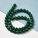 Synthetic Malachite Dyed Beads Strands G-P507-02A-08-2
