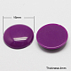 Solid Colour Dome Acrylic Cabochons SACR-S150-16mm-M-2