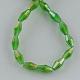 Electroplate Glass Beads Strands EGLA-R020-8x4mm-03-2
