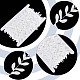 Gorgecraft 15 ярд кружевная вышивка полиэфирные ленты SRIB-GF0001-05-7