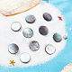 Benecreat 1 rang de perles de coquillage à lèvres noires naturelles SHEL-BC0001-026-4
