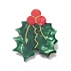 Рождественская заколка из ацетата целлюлозы из кожи аллигатора PHAR-K003-01B-1