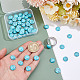 Synthetik Türkiscabochons&nbsp;TURQ-HY0001-09B-3