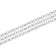 925 серебряная цепочка на роликах STER-WH0011-05S-1