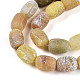 Естественные выветрившиеся агатовые бусины G-N344-42A-4