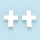 925 серебряный крестик с надписью «религиозный крестик» STER-N016-122S-1