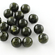 Piedras preciosas abalorios de imitación de acrílico redonda X-OACR-R029-16mm-20-1