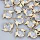 Faceted Glass Pendants X-GLAA-S191-001D-G-NR-1