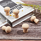 Jouets pour enfants champignons en bois WOOD-WH0108-58-5