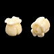 Perles synthétiques teintes en corail CORA-P008-02A-01-3
