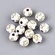 800pcs Plattierung Acrylperlen&nbsp;PACR-PA0001-06B-1