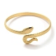 Bracelet manchette doré 304 en acier inoxydable pour femme BJEW-C050-02B-G-2