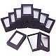 NBEADS 24 PCS Black Gift Boxes Presentation Box with Padding - Birthday Gift Box - Necklace Box Earring Box Ring Box Cardboard Jewelry Boxes 3.54