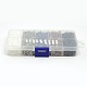 1 caja cuentas de corneta vidrio SEED-X0025-B-2