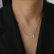 Не тускнеющие подвески из нержавеющей стали 304 NJEW-H010-01P-4