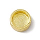 Real 18K Gold Plated Brass Enamel Beads KK-A170-01G-01-3