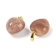 Подвески из натурального персикового лунного камня G-J386-H13-G-2