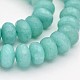 Dyed Natural White Jade Bead Strands G-N0030-8x5mm-29-1
