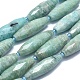 Fili di perline amazonite naturale G-O179-G21-1