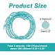 arricraft About 260 Pcs 2 Strands Natural Amazonite Beads G-AR0005-30-2