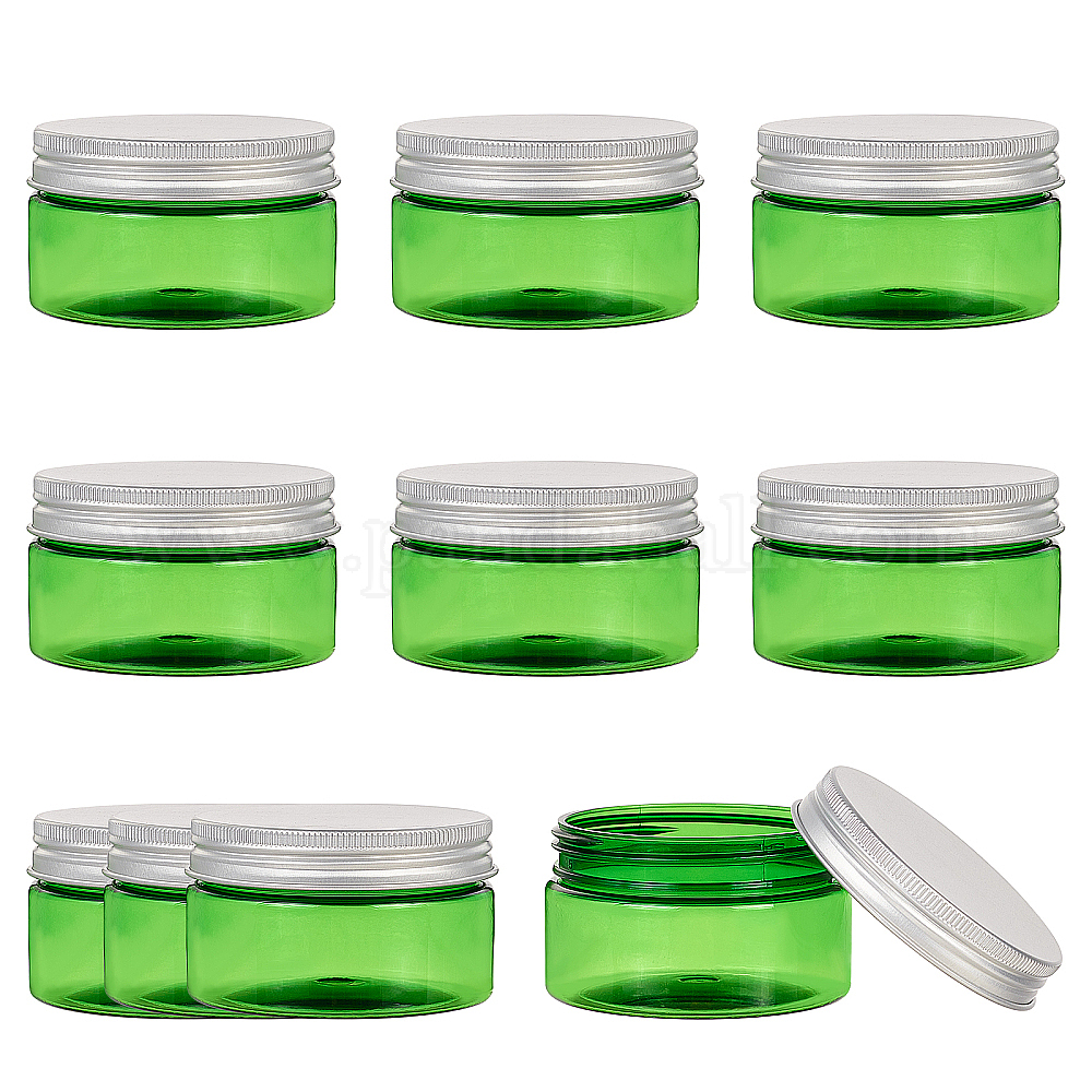 Wholesale PET Plastic Refillable Cream Jar - Pandahall.com