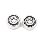 100 Maillons Ronds Ancien Argent Alliage Tibétain - 24x20mm, Composants Pour Bijoux/déco