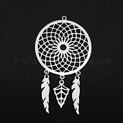 Большие подвески из не тускнеющей нержавеющей стали 201 STAS-N090-JA706