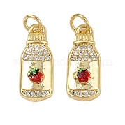 Латунные подвески KK-H002-07B-G-RS