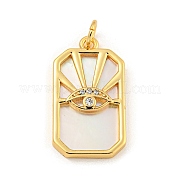 Подвески из латуни с покрытием из латуни KK-Z048-02G
