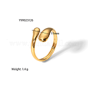 Простые и элегантные манжеты-змеи из нержавеющей стали 304 IR8532