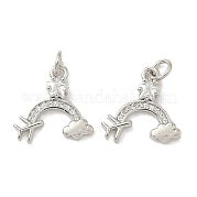 Латунные микро проложить кубического циркония подвески KK-Z120-30P