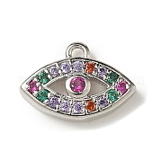 Латунные микро проложить кубического циркония подвески KK-I276-40P