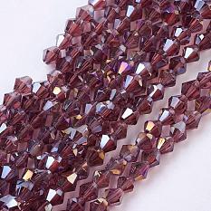Glass Beads Strands EGLA-S056-01