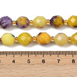 Бусины из натурального белого нефрита G-D305-B01-01Q