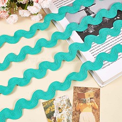 Лента из полиэстера с волнистой бахромой длиной 9 ярд. OCOR-XCP0002-95A