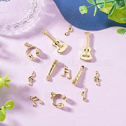 12pcs 6 styles pendentifs en laiton&nbsp;FIND-TA0008-88G