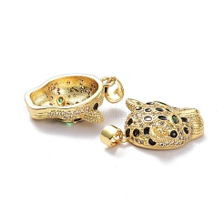 Латунные микро проложить кубического циркония подвески&nbsp;ZIRC-L100-123G