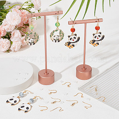 100 шт. 5 латунных крючка для сережек KK-BBC0012-33