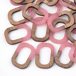 Pendentifs en résine & en bois&nbsp;RESI-S358-07-M