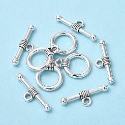 Tibetischen Stil Legierung Knebel  Verschlüsse&nbsp;LS-LF0034Y-NF