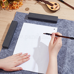 Прямоугольный драгоценный камень бумажная масса&nbsp;OFST-WH0816-012