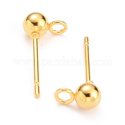 Фурнитура для сережек-гвоздиков из нержавеющей стали 304&nbsp;X-STAS-G099-09G