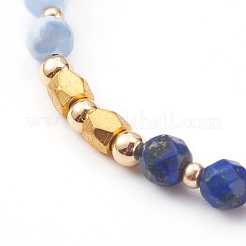 Регулируемые нейлоновые шнур плетеный браслеты из бисера BJEW-JB06024