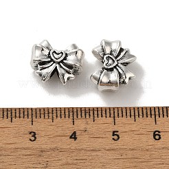 Сплавочные овальные бусины тибетского стиля  PALLOY-P302-07A-AS