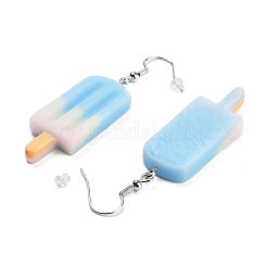 3 set di orecchini pendenti in acrilico estivo con funghi&nbsp;EJEW-F336-01C
